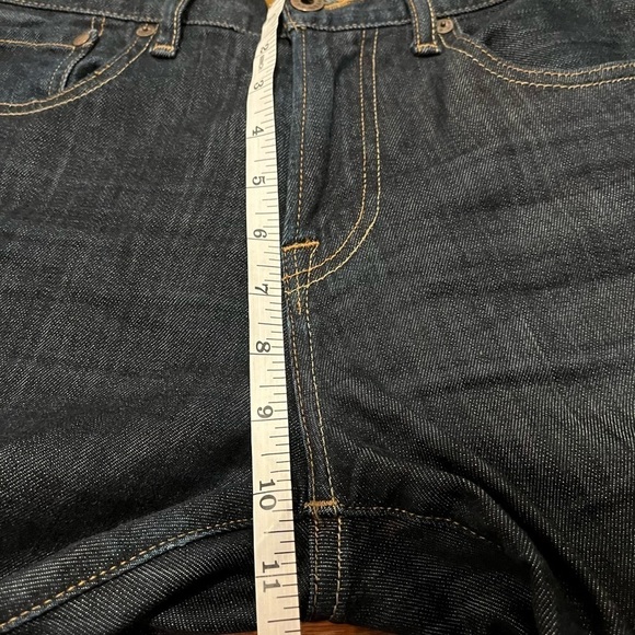Lucky Brand 221 Original Straight Leg Dark Wash Jeans. Size Women's 30" X 30" - Picture 12 of 14
